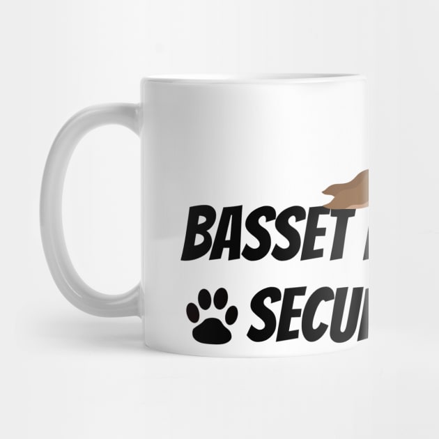 Basset Hound Security - Dog Quote by yassinebd